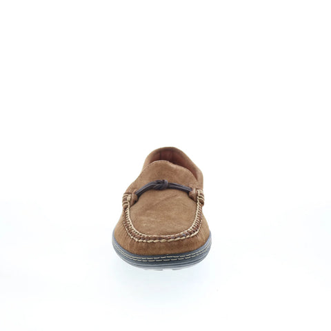 T.B. Phelps TBP45 Mens Brown Suede Slip On Loafers & Slip Ons Casual Shoes 