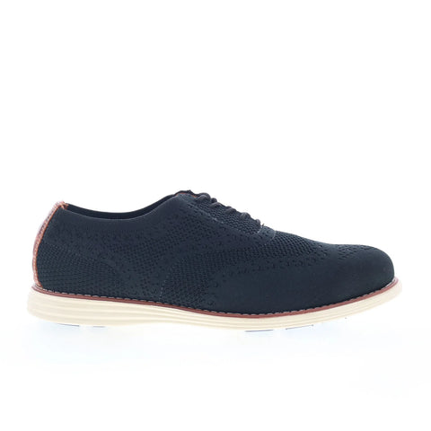 T.B. Phelps TBP49 Mens Black Canvas Lace Up Lifestyle Sneakers Shoes 