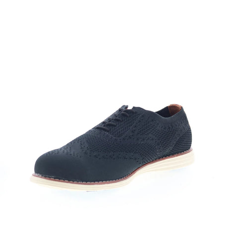 T.B. Phelps TBP49 Mens Black Canvas Lace Up Lifestyle Sneakers Shoes 