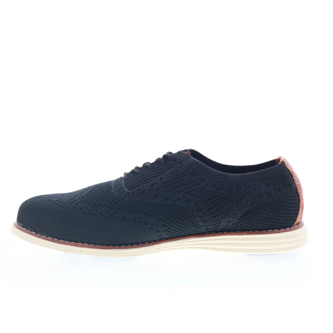 T.B. Phelps TBP49 Mens Black Canvas Lace Up Lifestyle Sneakers Shoes 