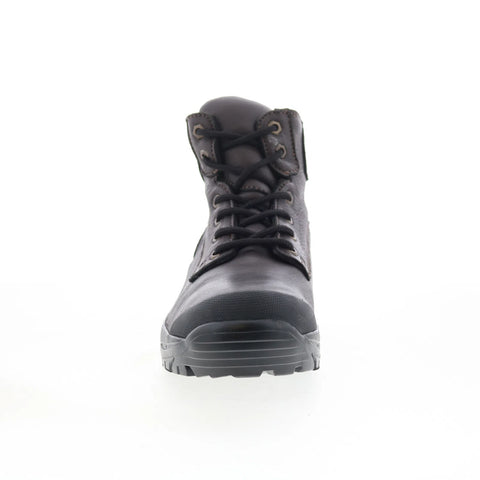 T.B. Phelps TBP9 Steel Toe Mens Brown Leather Lace Up Casual Dress Boots