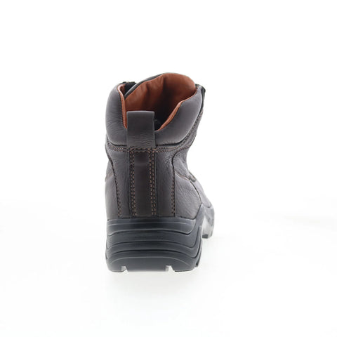T.B. Phelps TBP9 Steel Toe Mens Brown Leather Lace Up Casual Dress Boots