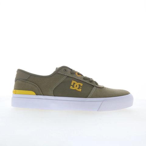 DC Teknic S ADYS300739-ARO Mens Green Suede Skate Inspired Sneakers Shoes