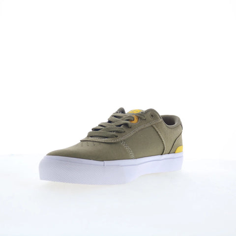 DC Teknic S ADYS300739-ARO Mens Green Suede Skate Inspired Sneakers Shoes
