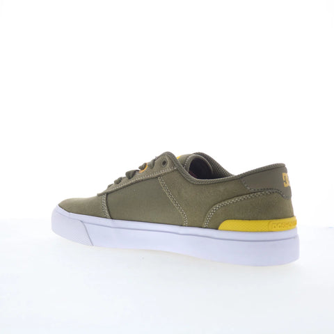 DC Teknic S ADYS300739-ARO Mens Green Suede Skate Inspired Sneakers Shoes