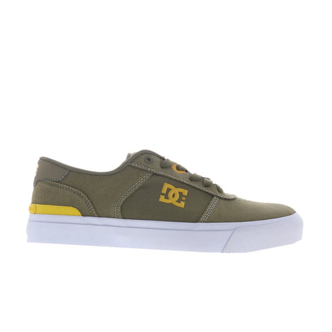 DC Teknic S ADYS300739-ARO Mens Green Suede Skate Inspired Sneakers Shoes