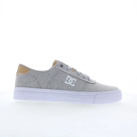 DC Teknic TX SE ADYS300783-LGR Mens Gray Skate Inspired Sneakers Shoes
