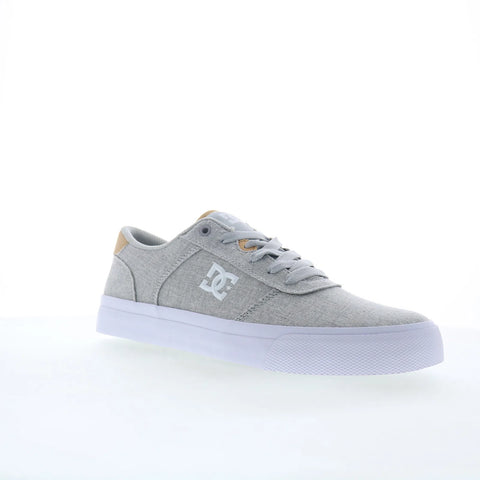 DC Teknic TX SE ADYS300783-LGR Mens Gray Skate Inspired Sneakers Shoes