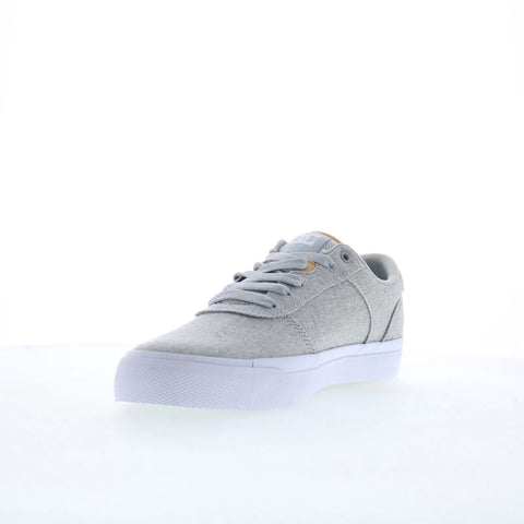DC Teknic TX SE ADYS300783-LGR Mens Gray Skate Inspired Sneakers Shoes