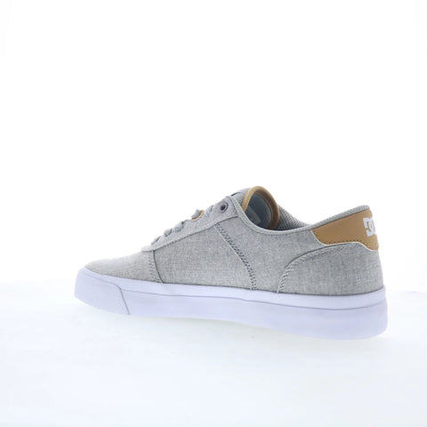 DC Teknic TX SE ADYS300783-LGR Mens Gray Skate Inspired Sneakers Shoes