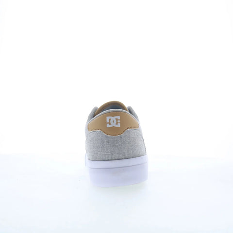 DC Teknic TX SE ADYS300783-LGR Mens Gray Skate Inspired Sneakers Shoes