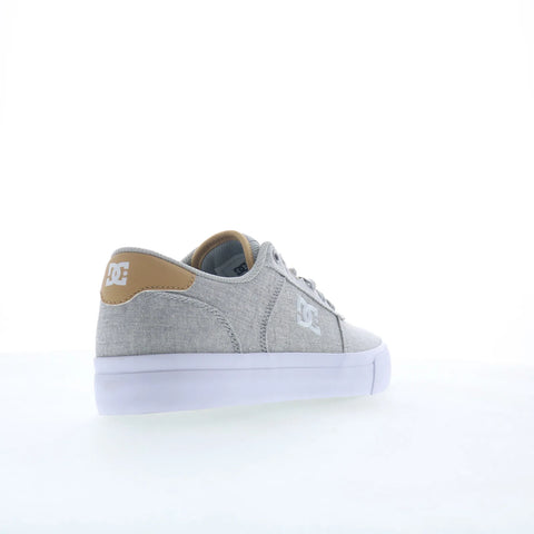 DC Teknic TX SE ADYS300783-LGR Mens Gray Skate Inspired Sneakers Shoes