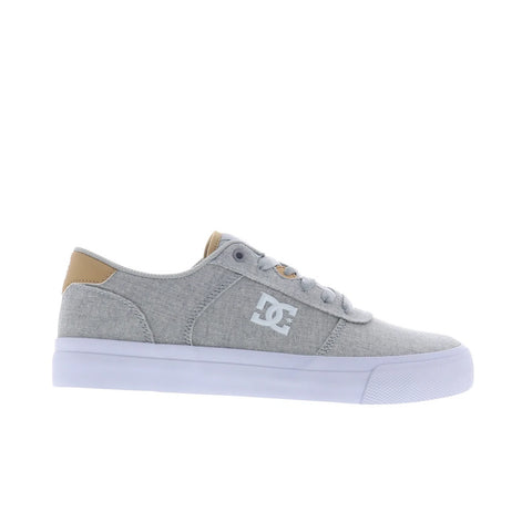 DC Teknic TX SE ADYS300783-LGR Mens Gray Skate Inspired Sneakers Shoes