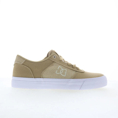 DC Teknic TX SE Mens Brown Canvas Skate Inspired Sneakers Shoes
