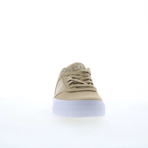 DC Teknic TX SE Mens Brown Canvas Skate Inspired Sneakers Shoes