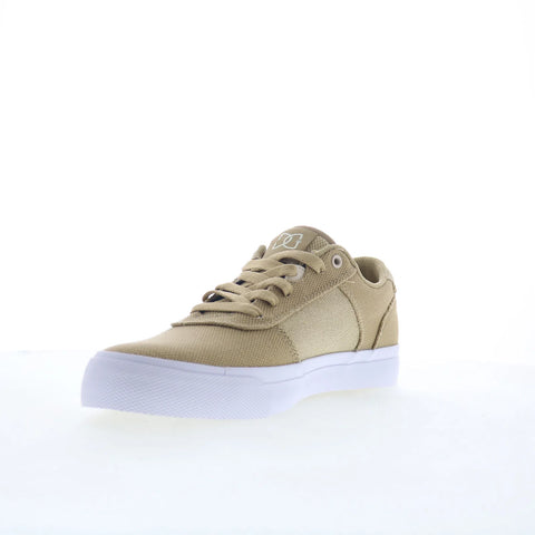 DC Teknic TX SE Mens Brown Canvas Skate Inspired Sneakers Shoes