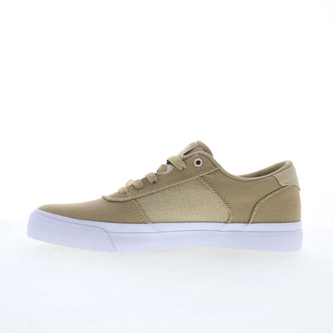 DC Teknic TX SE Mens Brown Canvas Skate Inspired Sneakers Shoes