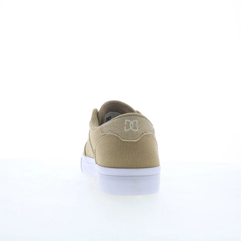 DC Teknic TX SE Mens Brown Canvas Skate Inspired Sneakers Shoes