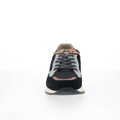 Pajar Telay PDPAS00558.01 Mens Black Suede Lace Up Lifestyle Sneakers Shoes