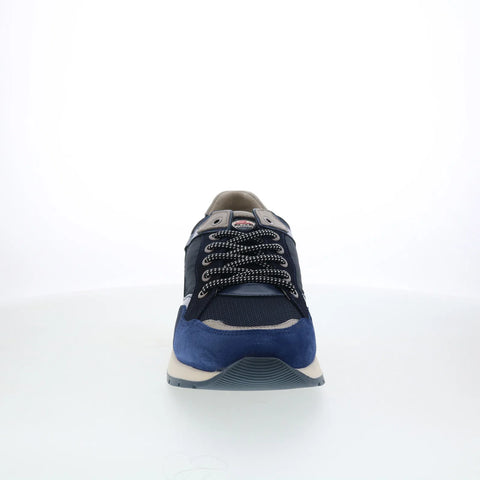 Pajar Telay PDPAS00558.01 Mens Blue Suede Lace Up Lifestyle Sneakers Shoes