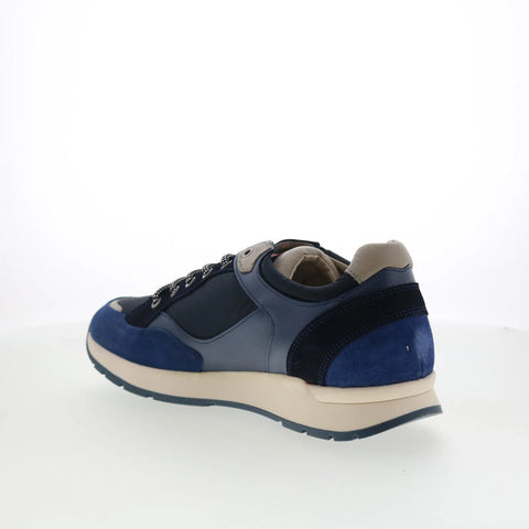 Pajar Telay PDPAS00558.01 Mens Blue Suede Lace Up Lifestyle Sneakers Shoes