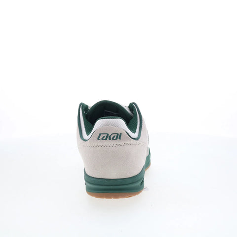 Lakai Telford Elite Mens White Suede Lace Up Skate Inspired Sneakers Shoes