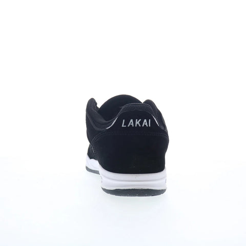 Lakai Telford Low Mens Black Suede Lace Up Skate Inspired Sneakers Shoes