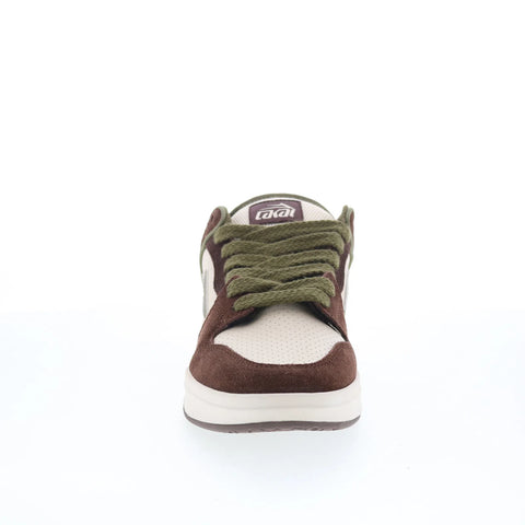 Lakai Telford Low Mens Beige Suede Lace Up Skate Inspired Sneakers Shoes
