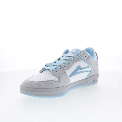 Lakai Telford Low Mens Gray Suede Lace Up Skate Inspired Sneakers Shoes