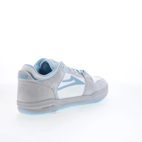 Lakai Telford Low Mens Gray Suede Lace Up Skate Inspired Sneakers Shoes