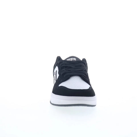Lakai Telford Low Mens Black Suede Lace Up Skate Inspired Sneakers Shoes