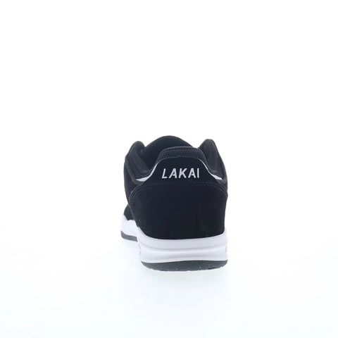 Lakai Telford Low Mens Black Suede Lace Up Skate Inspired Sneakers Shoes