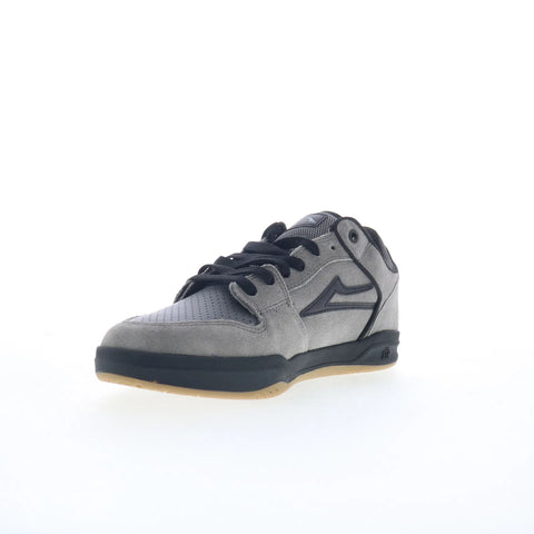 Lakai Telford Low Mens Gray Suede Lace Up Skate Inspired Sneakers Shoes