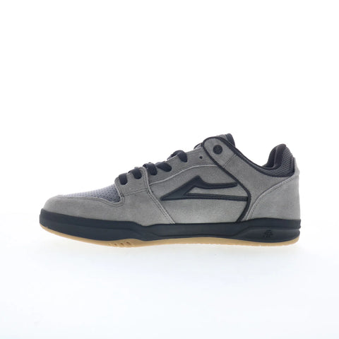 Lakai Telford Low Mens Gray Suede Lace Up Skate Inspired Sneakers Shoes