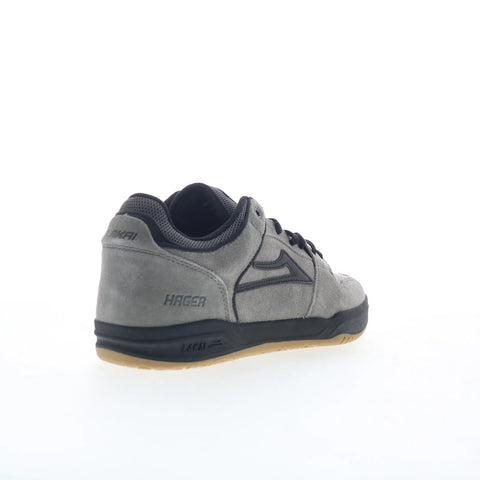 Lakai Telford Low Mens Gray Suede Lace Up Skate Inspired Sneakers Shoes