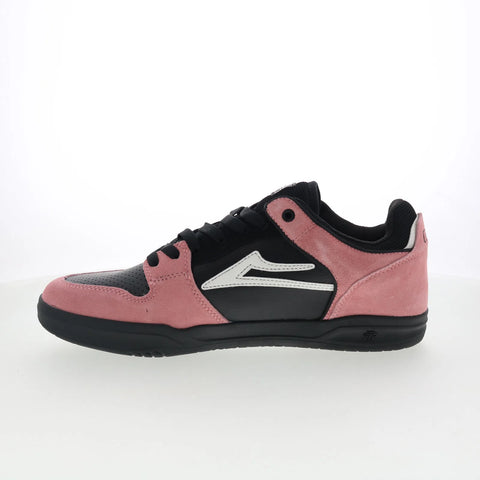 Lakai Telford Low Mens Pink Suede Lace Up Skate Inspired Sneakers Shoes