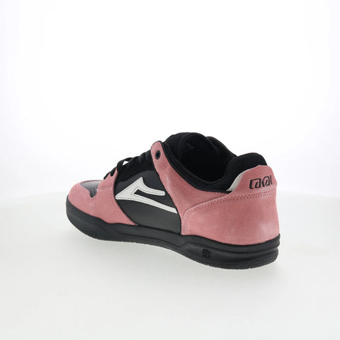 Lakai Telford Low Mens Pink Suede Lace Up Skate Inspired Sneakers Shoes