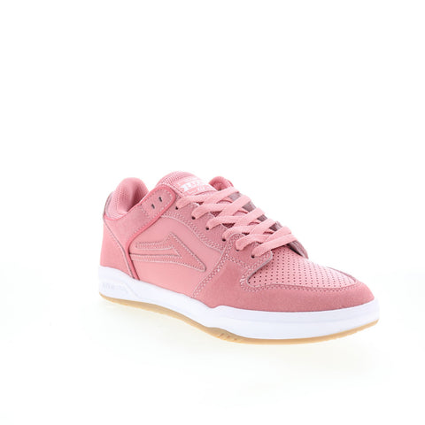 Lakai Telford Low MS1250262B00 Mens Pink Skate Inspired Sneakers Shoes