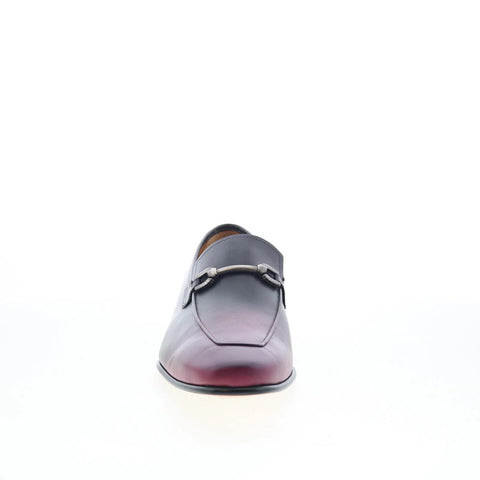 Mezlan Telmo 21100 Mens Black Leather Loafers & Slip Ons Casual Shoes