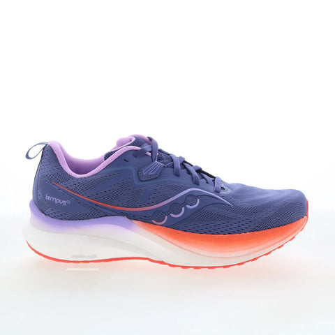 Saucony Tempus 2 S10973-245 Womens Purple Mesh Athletic Running Shoes