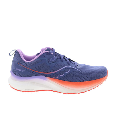 Saucony Tempus 2 S10973-245 Womens Purple Mesh Athletic Running Shoes