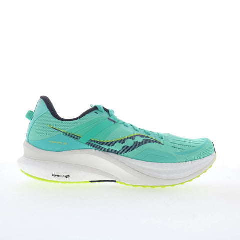 Saucony Tempus S10720-26 Womens Green Mesh Lace Up Athletic Running Shoes