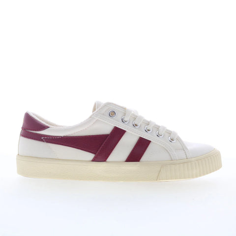 Gola Tennis Mark Cox CLA280 Womens White Canvas Lifestyle Sneakers Shoes
