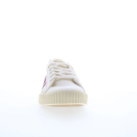 Gola Tennis Mark Cox CLA280 Womens White Canvas Lifestyle Sneakers Shoes