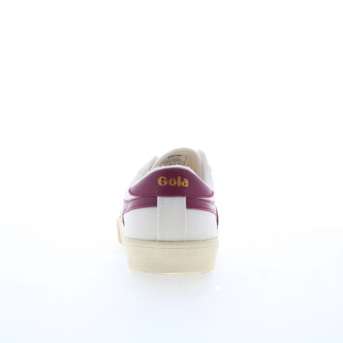 Gola Tennis Mark Cox CLA280 Womens White Canvas Lifestyle Sneakers Shoes