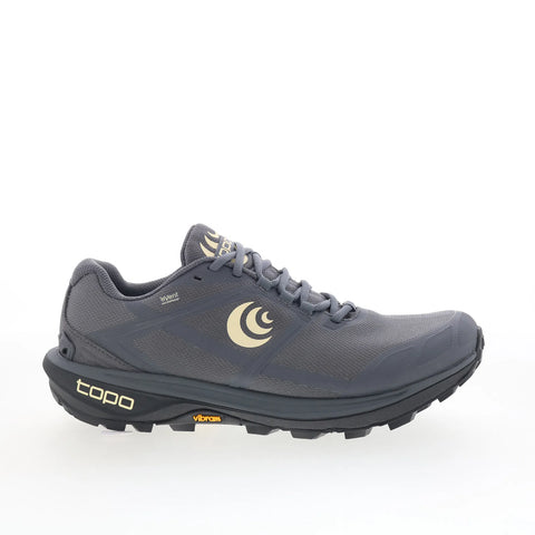 Topo Terraventure 4 W067 Womens Gray Canvas Lace Up Athletic Hiking Shoes