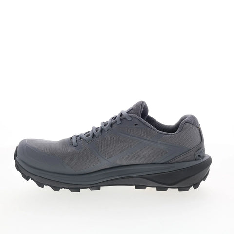 Topo Terraventure 4 W067 Womens Gray Canvas Lace Up Athletic Hiking Shoes