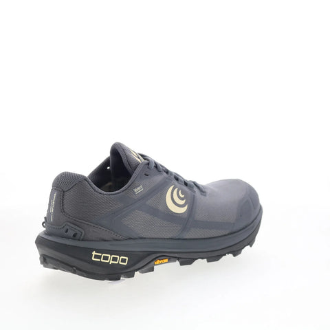 Topo Terraventure 4 W067 Womens Gray Canvas Lace Up Athletic Hiking Shoes