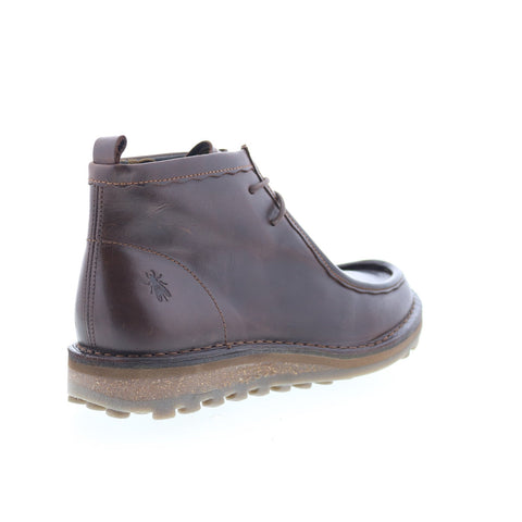 Fly London Tezi TEZI130FLY-000 Mens Brown Leather Chukkas Boots