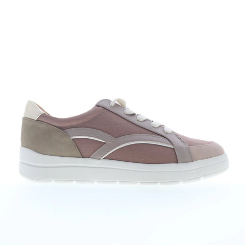Rockport TruFlex Navya Retro Sneaker Womens Beige Lifestyle Sneakers Shoes